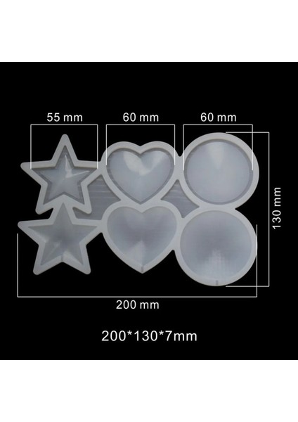 Cakepops Yıldız Kalp Daire Lolipop Şekerleme Çikolata & Pasta Silikon Kalıbı fiyatları