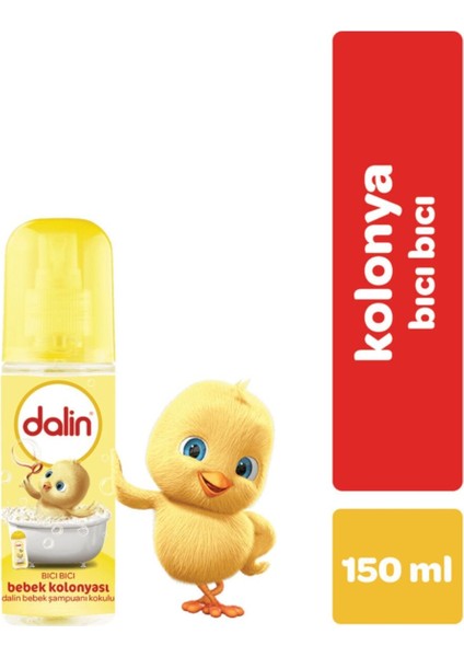 Bebek Kolonyası Bıcı Bıcı Klasik Şampuan Kokusu 150 ml