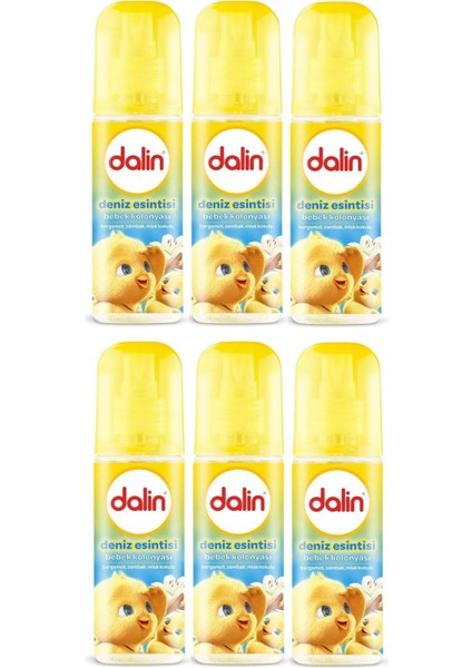 Bebek Kolonyası Deniz Esintisi 150 ml x 6 Adet