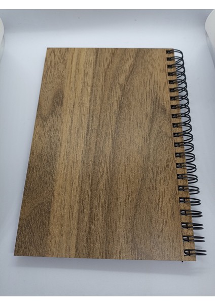 Isme Özel Ajanda, Isimli Ahşap Kapaklı Defter