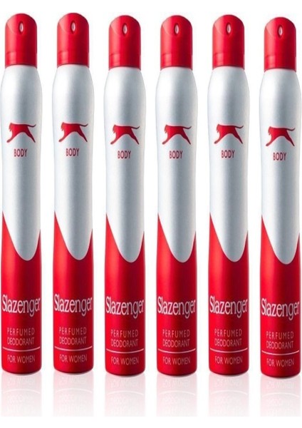 Deodorant Kırmızı Women 150 ml 6lı