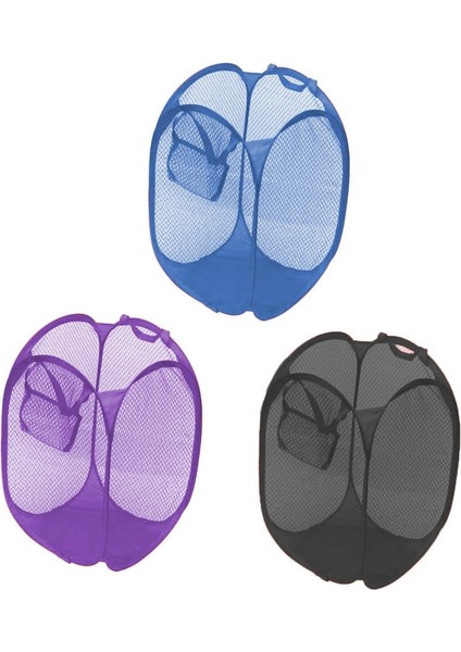 Tekno Trust Microcase Çok Amaçlı Katlanabilir File Çamaşır Sepeti - AL4699