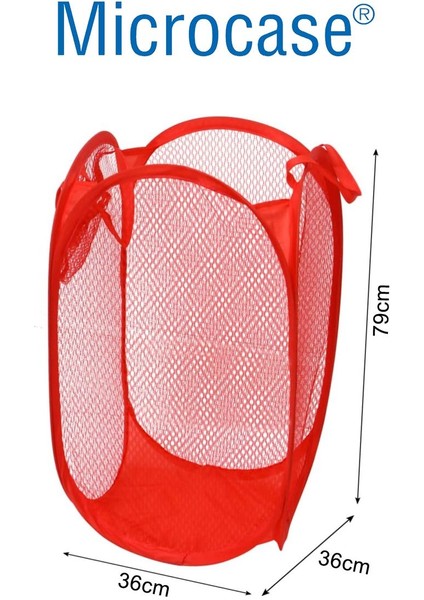 Tekno Trust Microcase Çok Amaçlı Katlanabilir File Çamaşır Sepeti - AL4699 indirimleri