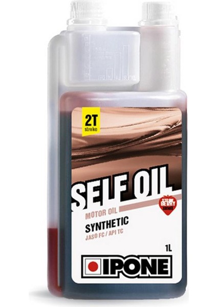 Ipone 2t Self Oıl Strawberry 1litre Çilek Kokulu Motor Yağı