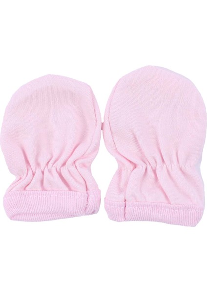 Pembe Lastikli Bebek Eldiveni
