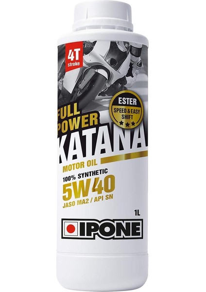 Ipone Full Power Katana 5W40 1litre Motor Yağı