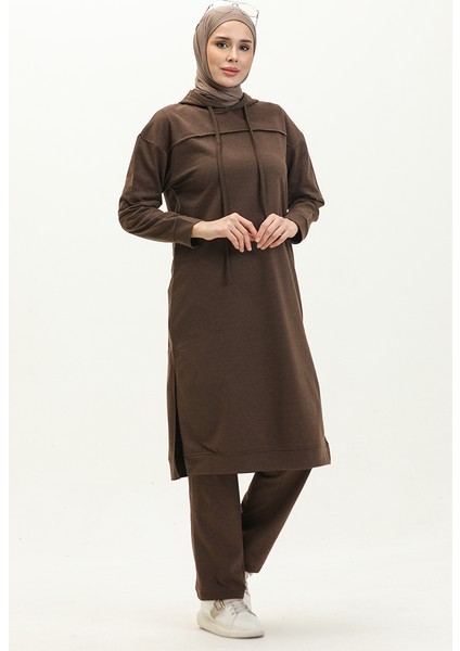 Iki Iplik Eşofman Takım 3034-06 Kahverengi fiyatları