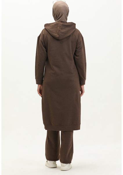 Iki Iplik Eşofman Takım 3034-06 Kahverengi indirimleri