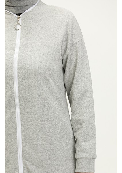 Fermuarlı Eşofman Takım 3044-03 Gri fırsatları