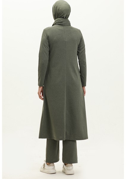 Balıkçı Yaka Eşofman Takım 3043-06 Haki