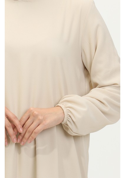 Kapüşonlu Araboy Tunik 1692-01 Krem fırsatları
