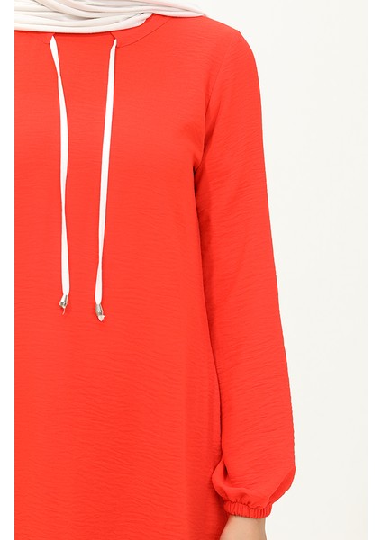 Aerobin Kumaş Garnili Tunik Pantolon Ikili Takım 1003-04 Oranj fırsatları