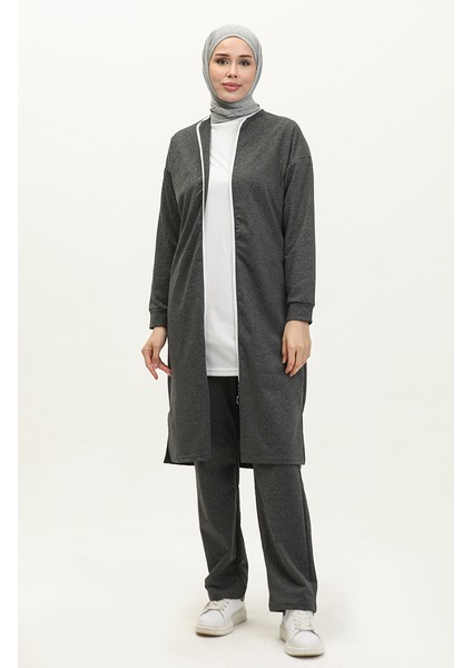 Fermuarlı Eşofman Takım 3044-01 Antrasit fiyatları