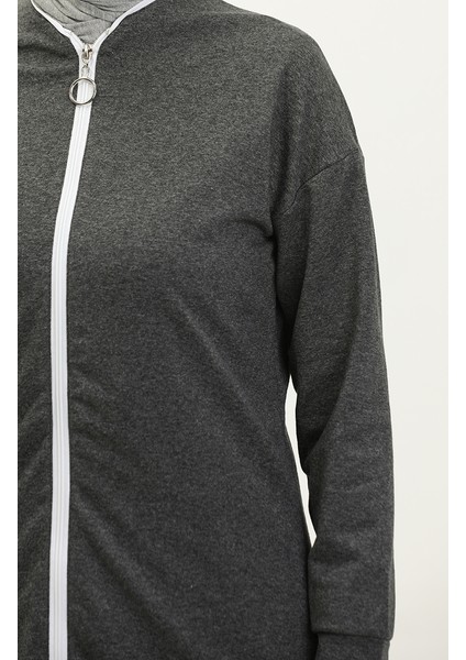 Fermuarlı Eşofman Takım 3044-01 Antrasit fırsatları