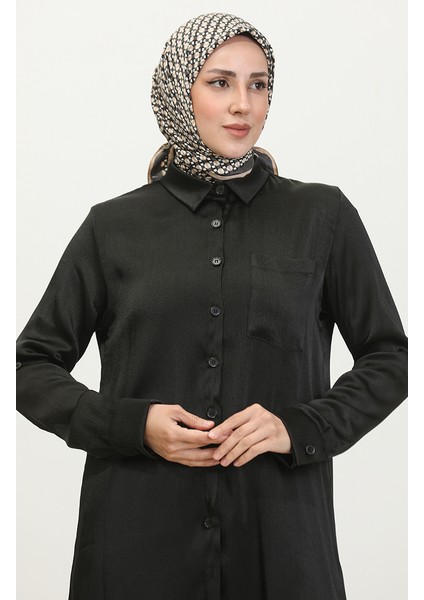 Tunik Pantolon Ikili Takım 11304-04 Siyah modelleri