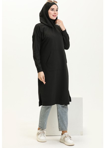 Kanguru Cepli Spor Tunik 3032-01 Siyah fiyatları