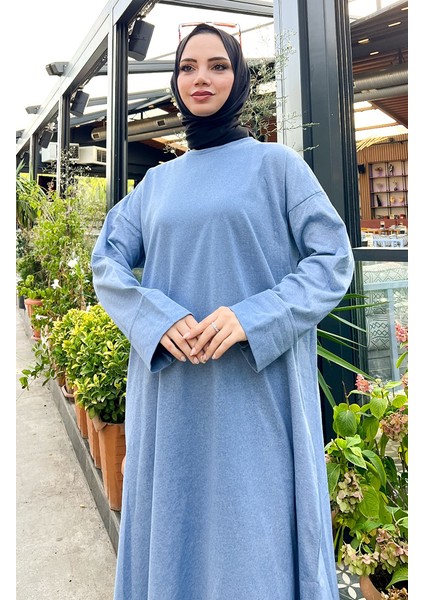 Iki Iplik Eşofman Takım 3040-17 Indigo