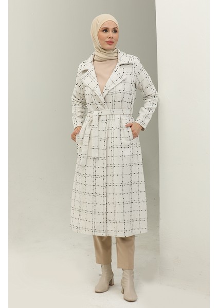 Tüvit Kuşaklı Kap 5507-03 Beyaz