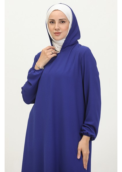 Kapüşonlu Araboy Tunik 1692-05 Saks fırsatları