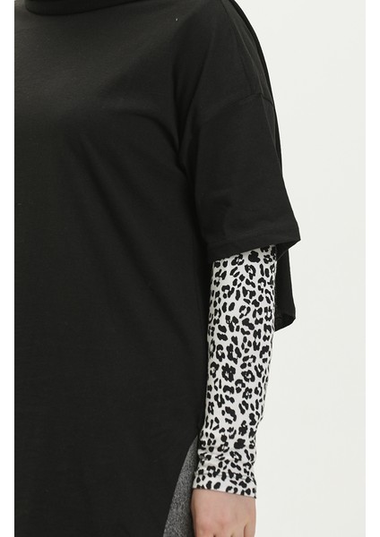 Basic Tshirt 4012-01 Siyah