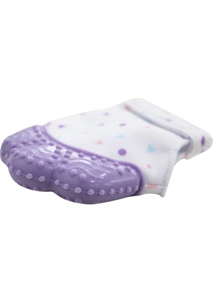 Bebek Diş Kaşıyıcı Mor Eldiven modelleri