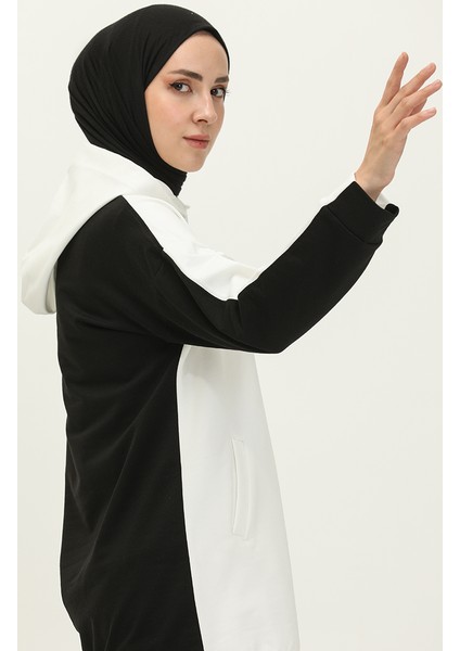 Kapüşonlu Eşofman Takım 71080-03 Krem