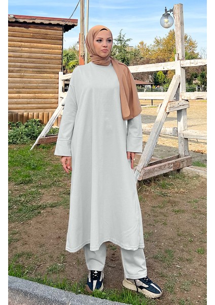 Iki Iplik Eşofman Takım 3040-16 Gri indirimleri