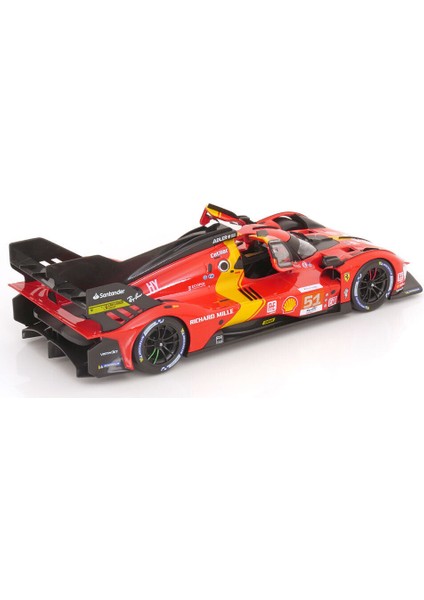 1:18 Burago 2023 Ferrari 499P #51 3.0l Turbo V6 Team Ferrarı Af Corse fiyatları