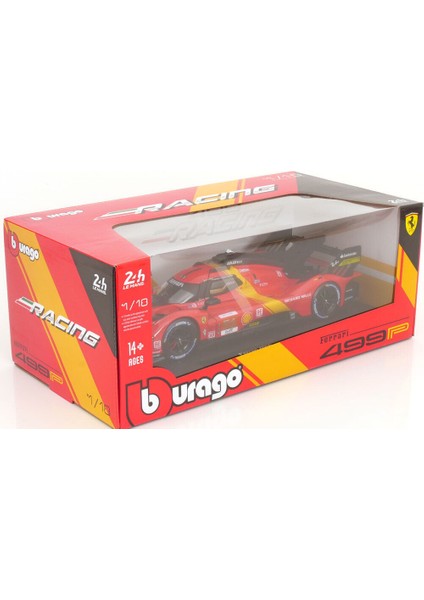 1:18 Burago 2023 Ferrari 499P #51 3.0l Turbo V6 Team Ferrarı Af Corse indirimleri