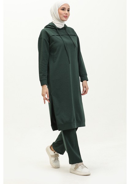 Iki Iplik Eşofman Takım 3034-09 Nefti Yeşil fiyatları