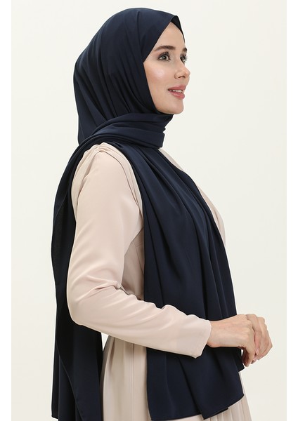 Aymina Ipek Pamuk Şal 8612-01 Lacivert