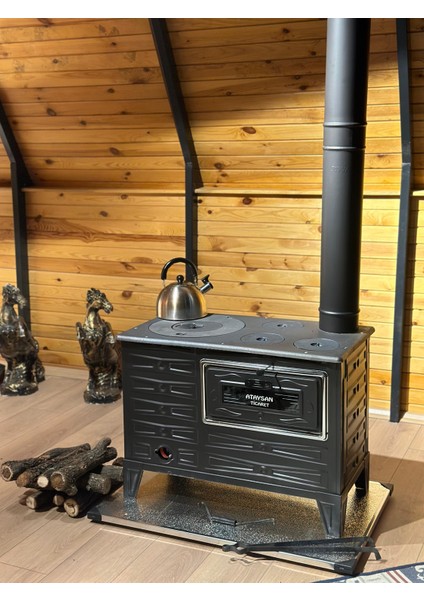 Antrasit Lüks Kuzineli Soba Ataysanticaret