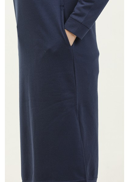 Kapüşonlu Spor Tunik 3007-31 Açık Indigo fırsatları