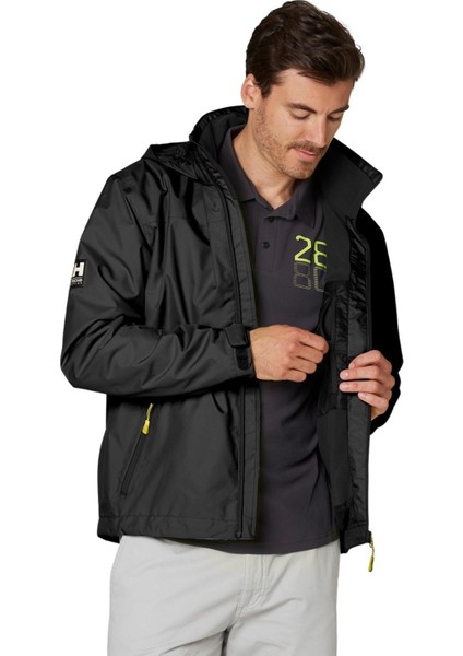 Crew Kapişonlu Midlayer Erkek Siyah Mont 33874-990