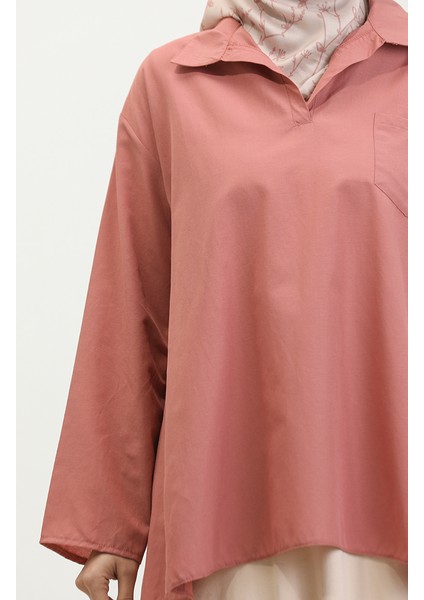 Oversize Tunik 2007-02 Gül Kurusu fırsatları