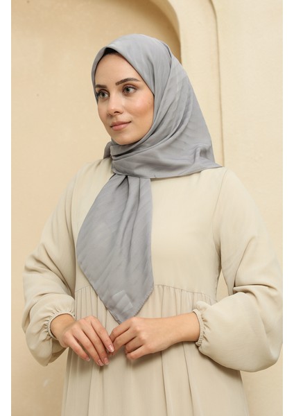 Şifon Eşarp 2015-17 Gri