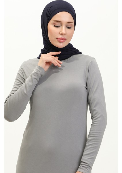 Penye Tunik 10645-02 Gri