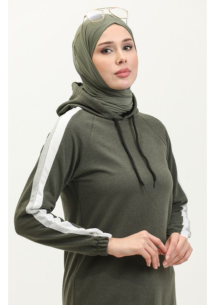 Ikili Eşofman Takım 22001-04 Haki Gri