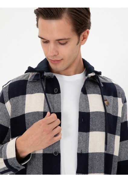 Erkek Lacivert Gömlek Desenli 50290280-VR033 fiyatları