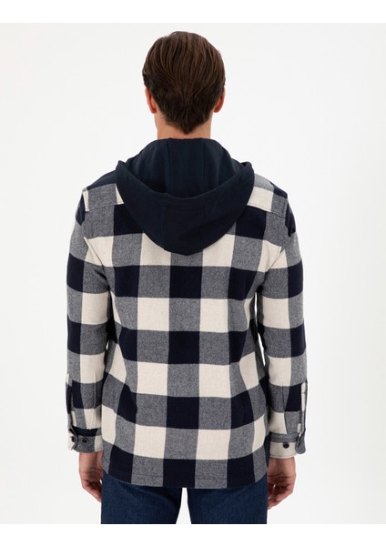 Erkek Lacivert Gömlek Desenli 50290280-VR033 indirimleri