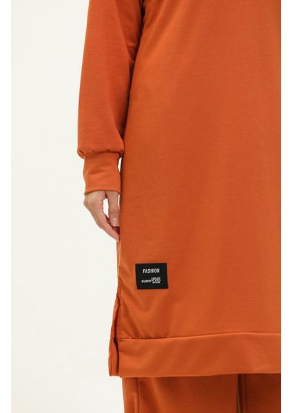 Iki Ip Tunik Pantolon Ikili Takım 0044-10 Taba