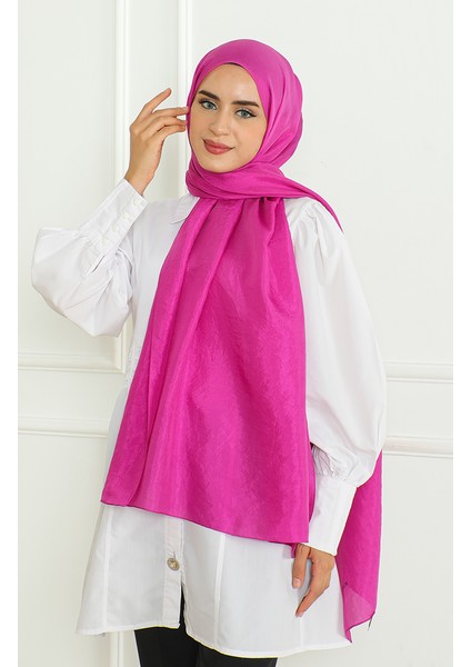 Karaca Şal 81058-07 Fuşya