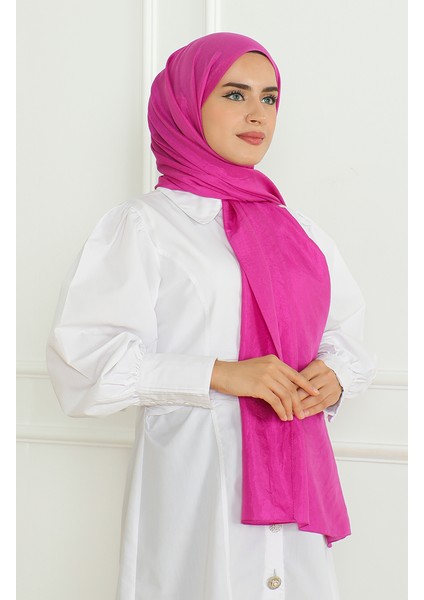 Karaca Şal 81058-07 Fuşya