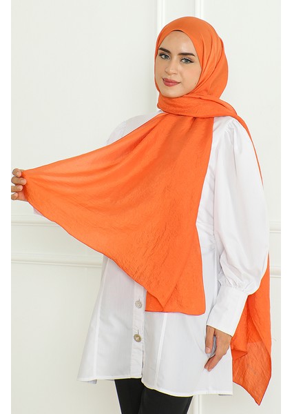 Karaca Şal 81058-01 Oranj