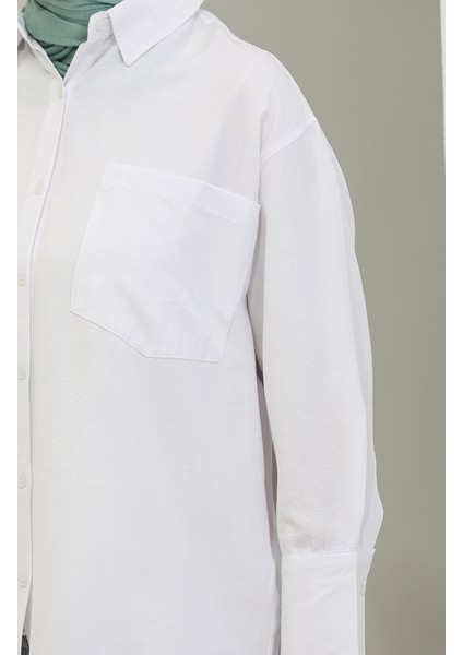Cepli Tunik 4805-02 Beyaz
