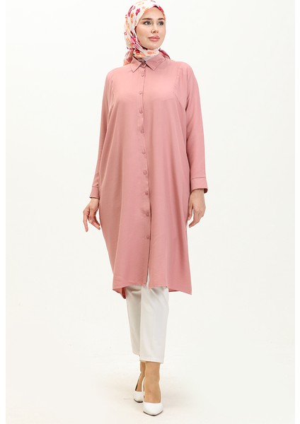 Reglan Kol Tunik 6433-24 Gül Kurusu fiyatları