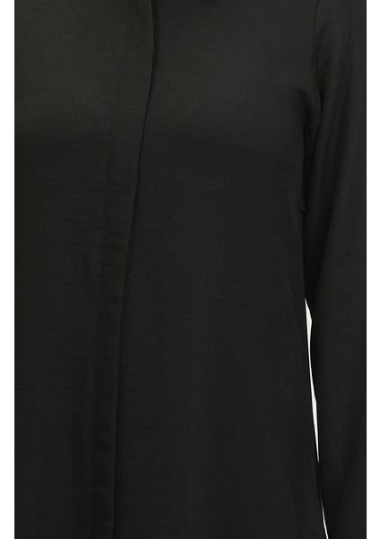 Gömlek Yaka Ferace 24019-01 Siyah fırsatları