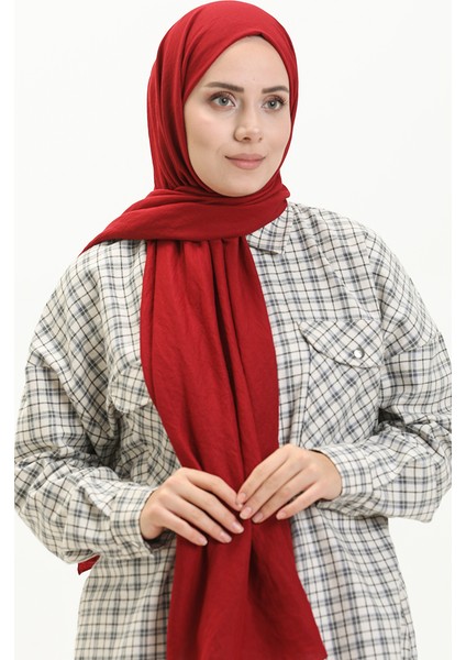 Soft Pamuk Şal 2000-12 Bordo