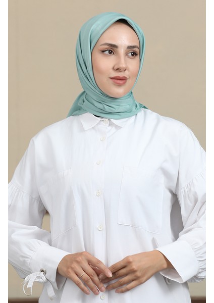 Jakarlı Eşarp 90169-03 Çağla Yeşili