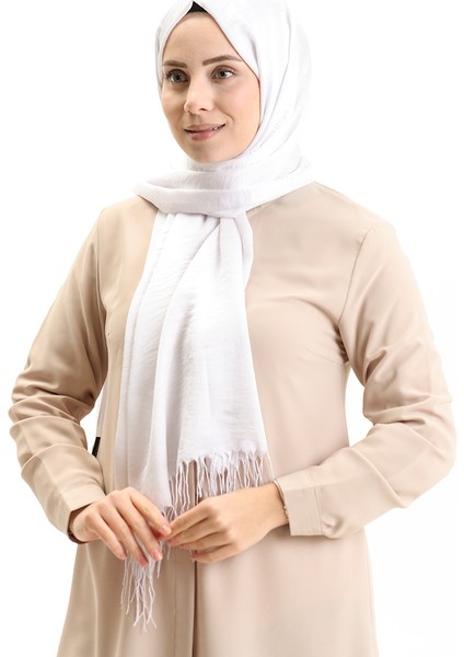 Abiye Parlak Şal 2006-13 Gümüş Gri